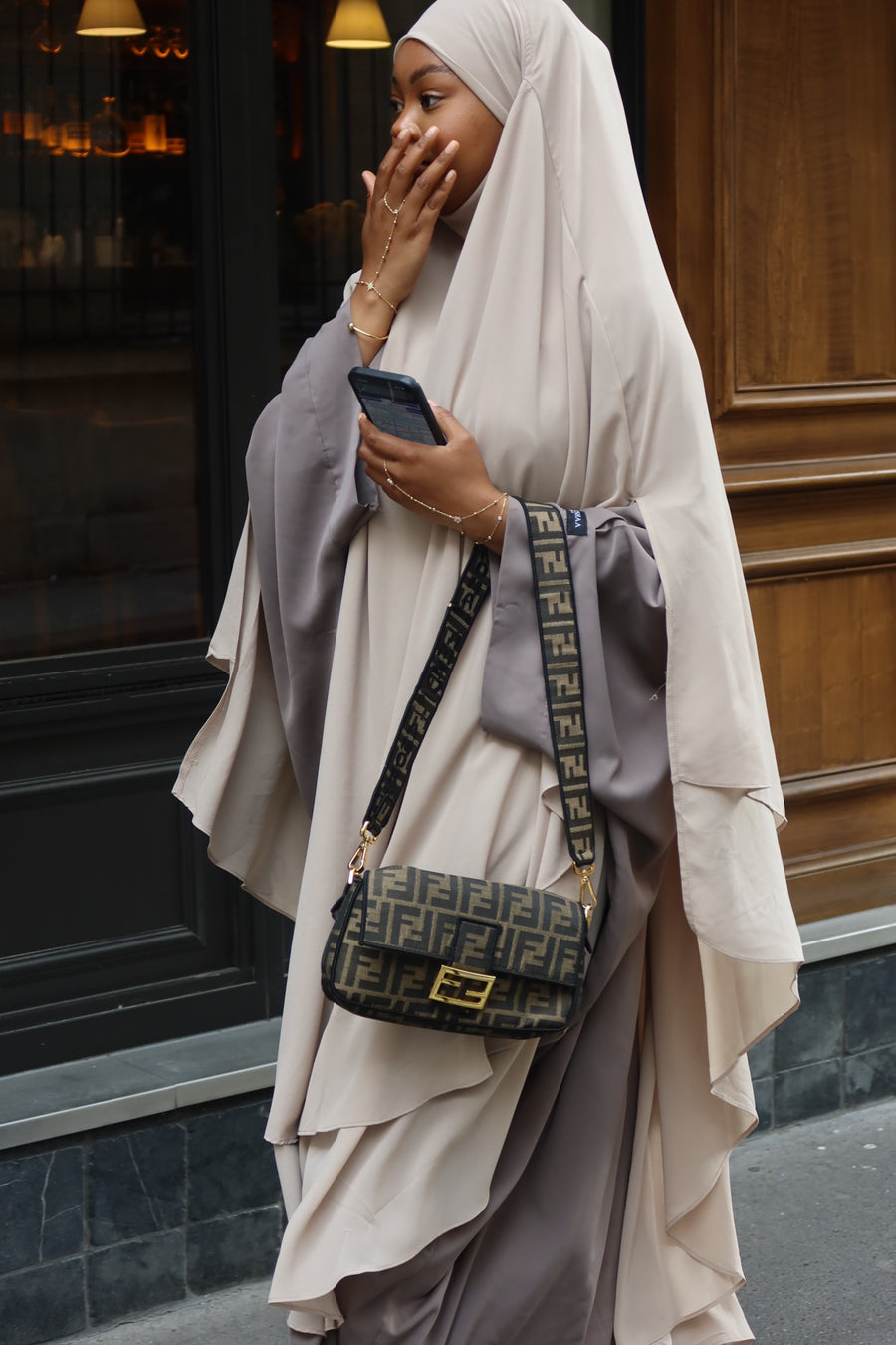 Khimar Sham’s XXL – Couvrance Élégante & Fluide