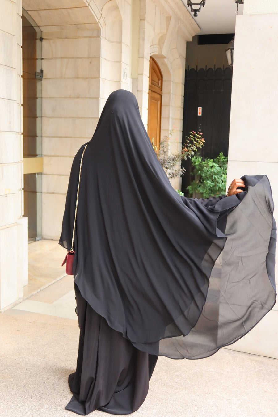 Khimar Sham’s XXL – Couvrance Élégante & Fluide