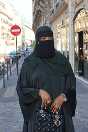 Niqab Diamant court – Élégance Saoudienne