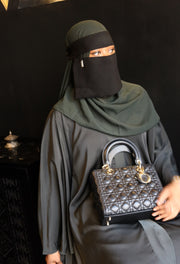Niqab Diamant court – Élégance Saoudienne