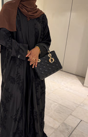 Abaya Zahra – Kimono Noir Collection Divine