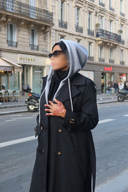 Trench à Capuche Intégrée – Signature Europe