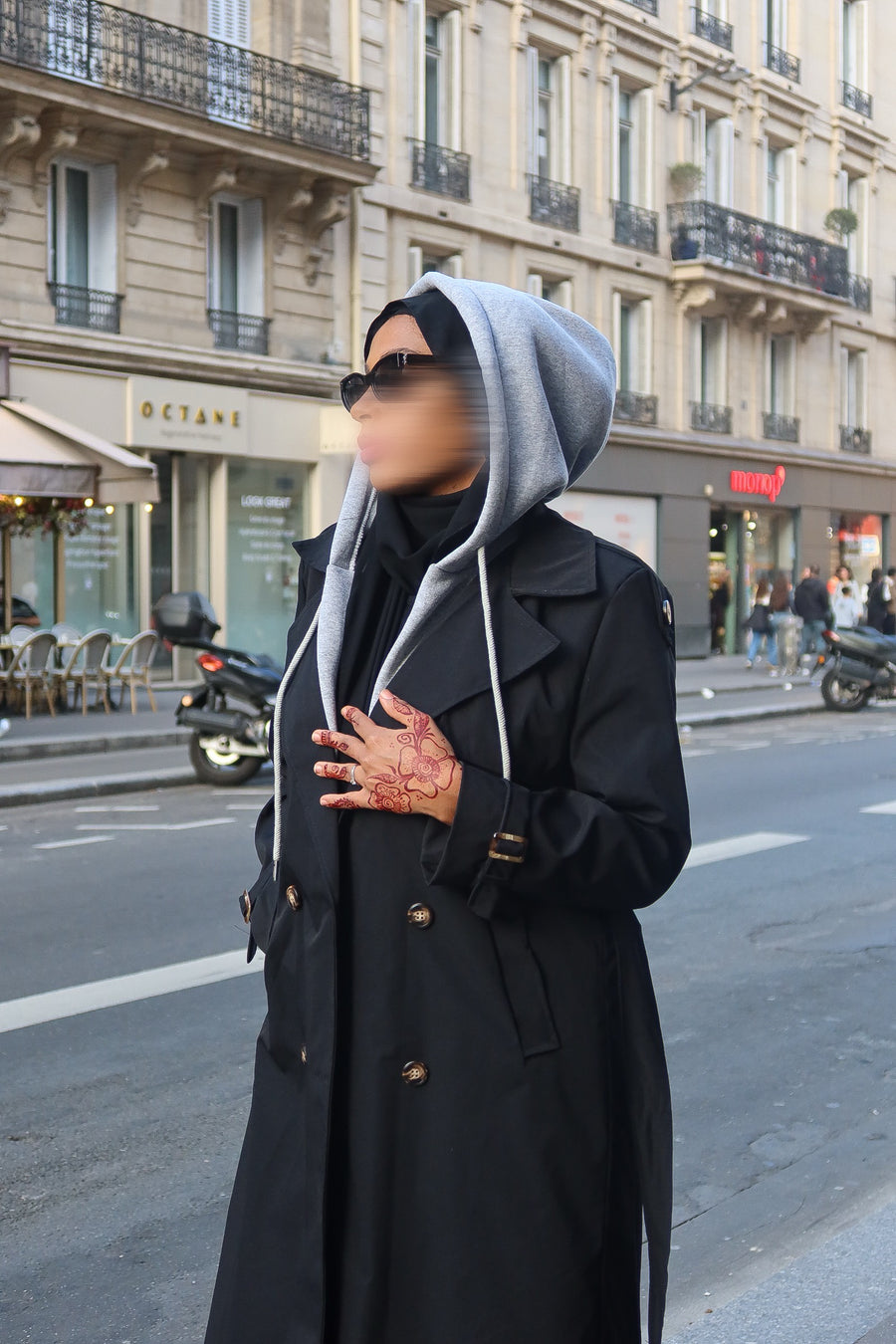 Trench à Capuche Intégrée – Signature Europe