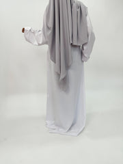 Abaya Lina blanc