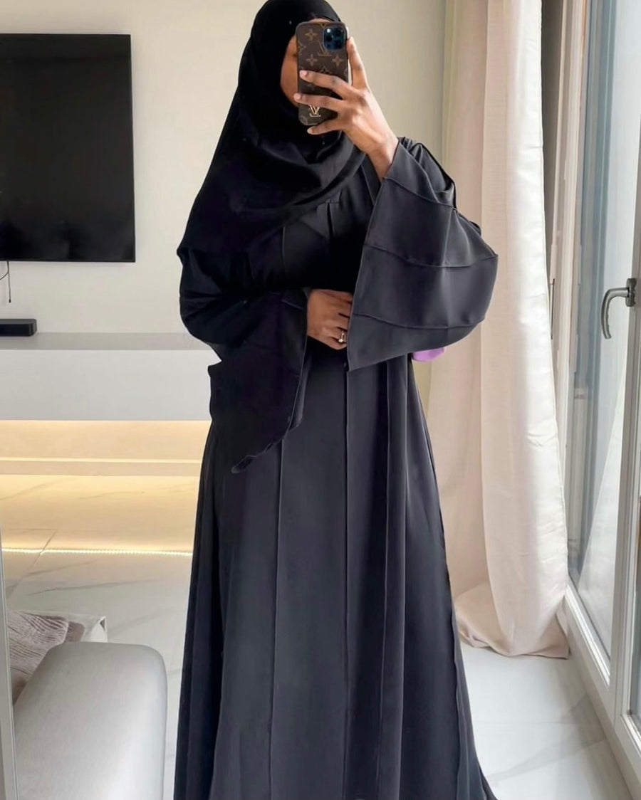 Abaya liya noir